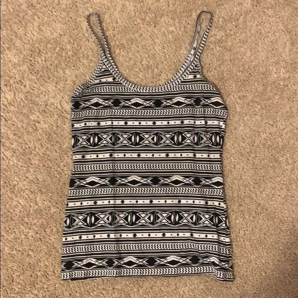 No Boundaries Tribal Pattern Tank